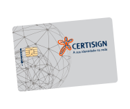 Cartão inteligente Certisign